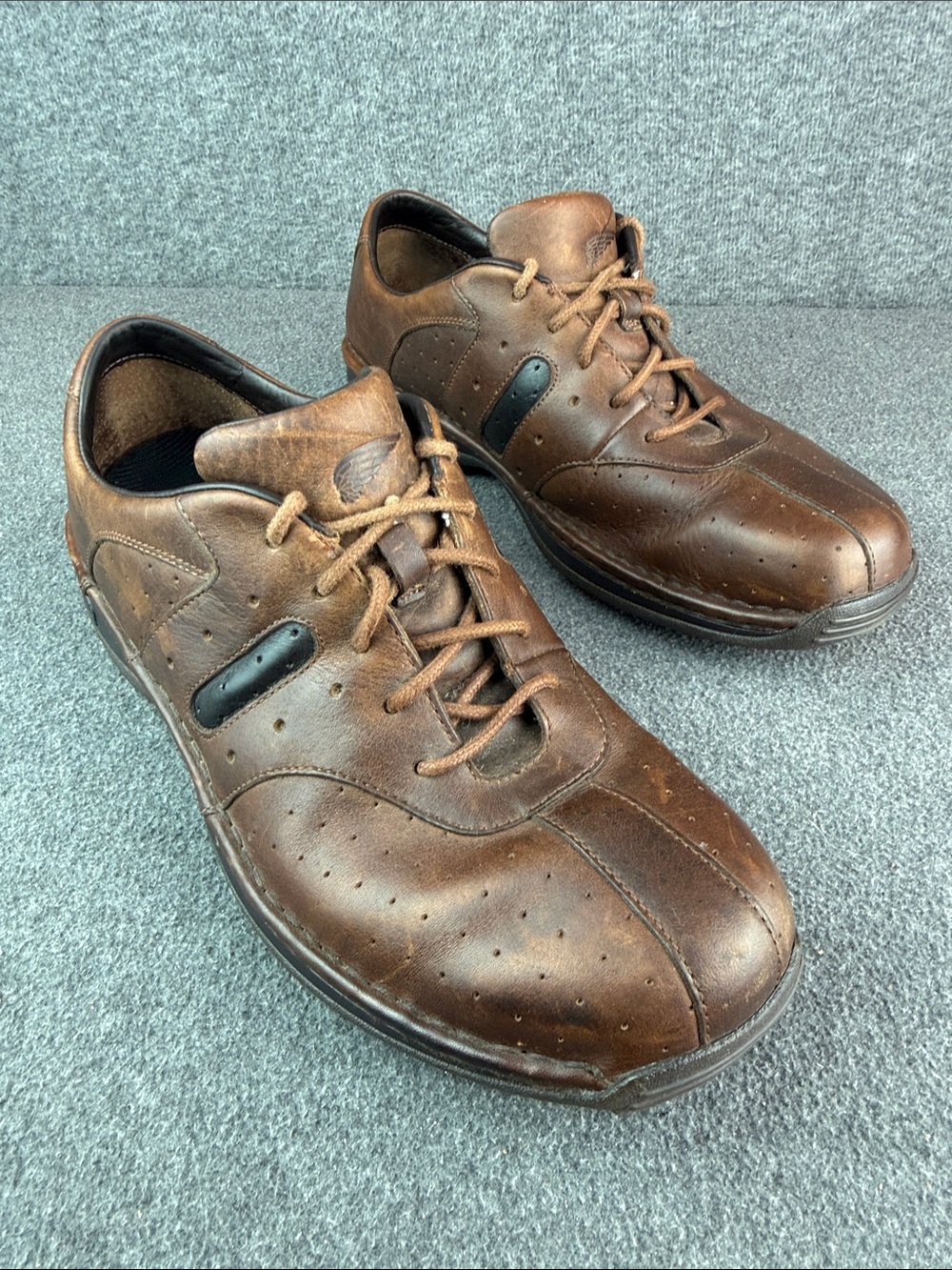 Red Wing Shoes Saffron Alley 4031 Brown Leather  Men's Oxford Sneakers 9D